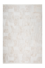 Orion Krem Modern Salon Mutfak Yatak Odası Halısı