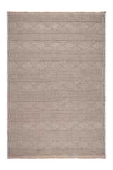 Marie Bej Makrome Dokumalı Salon Mutfak Yatak Odası Halısı