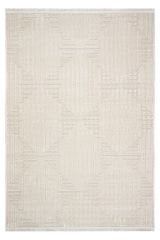 Pier Krem İskandinav Desenli Salon Mutfak Yatak Odası Halısı