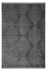 Pier Gri İskandinav Desenli Salon Mutfak Yatak Odası Halısı