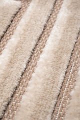 Pier Bej İskandinav Desenli Salon Mutfak Yatak Odası Halısı