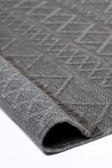 Simba Antrasit Modern Sisal Salon Mutfak Yatak Odası Halısı