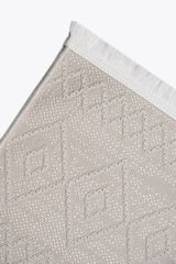 Simba Beyaz Modern Sisal Salon Mutfak Yatak Odası Halısı