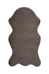 Bunny Antrasit Tavşan Postu Pelüş Salon Yatak Odası Halısı