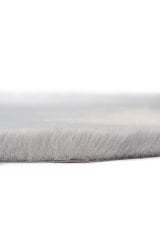 Bunny Gri Tavşan Postu Pelüş Salon Yatak Odası Halısı