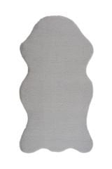 Bunny Gri Tavşan Postu Pelüş Salon Yatak Odası Halısı