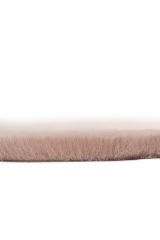 Bunny Pembe Tavşan Postu Pelüş Salon Yatak Odası Halısı